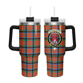 MacNaughton Ancient Tartan Crest 40 oz Insulated Tumbler with Handle
